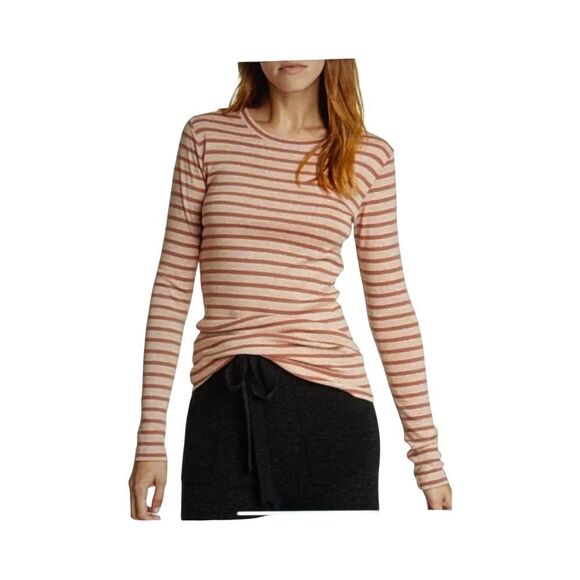 VINCE STRIPE TEE - Picture 1 of 7